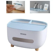 Настільний контейнер для серветок з підставкою для телефону Tissue box AND-117 Органайзер для серветок