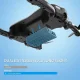 Складаний квадрокоптер на радіокеруванні з камерою D18 DRONE Квадрокоптер із WiFi камерою Чорний