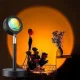 Настільна атмосферна лампа з регулюванням висоти та нахилу Atmosphere Sunset Lamp Q07 Світильник-проектор