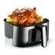 Повітряна фритюрниця на 6.8 л з оглядовим вікном 1600 Вт Air Fryer R.5329 Електрична фритюрниця