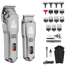 Набір для стрижки з акумуляторною машинкою та триммером 2-Trimmer VGR V-675