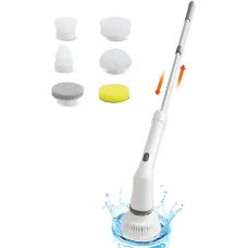 Бездротова електрична щітка для прибирання з насадками Cleaning Brush AND849 Універсальна щітка для прибирання