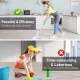 Бездротова електрична щітка для прибирання з насадками Cleaning Brush AND849 Універсальна щітка для прибирання