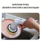 Бездротова електрична щітка для прибирання з насадками Cleaning Brush AND849 Універсальна щітка для прибирання