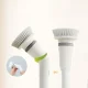Бездротова електрична щітка для прибирання з насадками Cleaning Brush AND849 Універсальна щітка для прибирання
