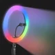 Кільцева селфі лампа RGB LED з трьома тримачами для смартфону Selfie Ring Light M18K 18