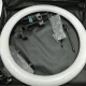 Кільцева селфі лампа RGB LED з трьома тримачами для смартфону Selfie Ring Light M18K 18