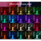 Лампа жезл з дефлектором для селфі Ring Light Stick RGB 50 см Різнокольорова LED палиця