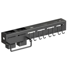 Настінна багатофункціональна полиця для кухонних предметів Tool rest 40 см Підвісний органайзер