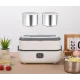 Ланч-бокс з підігрівом та приготуванням їжі Cooking Lunchbox Термос харчовий з 2 чашами