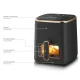 Аерофрітюрниця для смаження без масла на 7.5 л і потужністю 3500Вт Air Fryer BITEK BT-5335 Чорний
