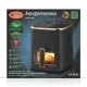 Аерофрітюрниця для смаження без масла на 7.5 л і потужністю 3500Вт Air Fryer BITEK BT-5335 Чорний