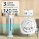 Вентилятор потужний для підлоги з таймером відключення DOMOTEC MS-1627 45W Колонний вентилятор для дому та офісу