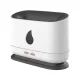Зволожувач повітря з підсвічуванням Aroma Diffuser A10 Арома дифузор для ефірних олій з ефектом полум'я