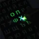 Дитяча дошка для малювання розміру А5 Raw JSK-FA5 Флуоресцентна дошка для малювання з трафаретом