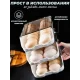 Лоток органайзер для зберігання яєць EGG TRAY LY-382 Контейнер з кришкою на 14 яєць