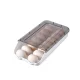 Лоток органайзер для зберігання яєць EGG TRAY LY-382 Контейнер з кришкою на 14 яєць