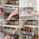 Підвісний органайзер для спецій з 7 баночками Spice Rack 378 Органайзер для зберігання спецій