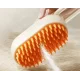 Електрична парова щітка масажер 3 в 1 для вичісування собак та котів Steamy Brush З USB зарядкою