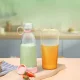 Пляшка-блендер на акумуляторі для коктейлів та смузі Mini Juicer Рожевий 420 мл