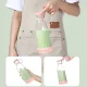 Пляшка-блендер на акумуляторі для коктейлів та смузі Mini Juicer Рожевий 420 мл