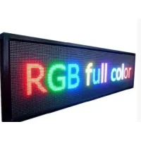 Світлодіодна вивіска для реклами 135x40 RGB WiFi управління Програмована