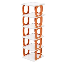 Полкова полиця-стелаж для взуття Shoe Rack LY-581 Органайзер для взуття 6-рівневий