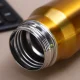 Термос із нержавіючої сталі EL-MY0096 Gold 500 мл Термос в стильному дизайні