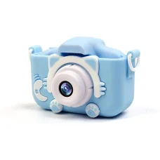 Цифровий дитячий фотоапарат Baby Camera Кішка Камера з удароміцним корпусом