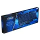 Ігрова провідна комп'ютерна клавіатура з RGB підсвічуванням Keyboard Led M200 Чорна 114 клавіш