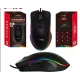 Дротова ігрова мишка зі світлодіодним RGB підсвічуванням Weibo S320 7 Кнопок 4 рівня чутливості