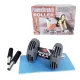 Фітнес тренажер із двома колесами Power Stretch Roller 907-44 Ефективний тренажер для зміцнення м'язів