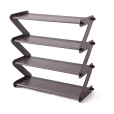 Вертикальна підлогова органайзер-полочка для взуття 4 яруси Shape Shoe rack Z5 48x19x46 см