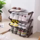 Вертикальна підлогова органайзер-полочка для взуття 4 яруси Shape Shoe rack Z5 48x19x46 см