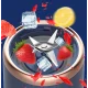 Пляшка-блендер на акумуляторі для коктейлів та смузі Juicer Cup 400 мл Блендер для приготування напоїв
