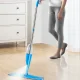 Швабра для підлоги з розпилювачем води та насадкою з мікрофібри Water Spray Mop 223-27 Поворотна швабра