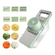 Багатофункціональна овочерізка із змінними насадками Vegetable cutter 223-5 Терка для овочів із контейнером