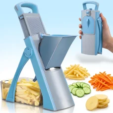 Багатофункціональна овочерізка з регульованою товщиною нарізки Vegetable cutter 223-6 Овочерізка з контейнером