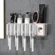 Диспенсер для зубного приладдя з 4 склянками Toothbrush holder 223-55 Органайзер для ванни