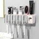 Диспенсер для зубного приладдя з 4 склянками Toothbrush holder 223-55 Органайзер для ванни