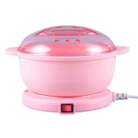 Апарат для нагрівання воску з силіконовою чашею Silicon Wax Warmer CL 2208 Воскоплав Рожевий