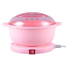 Апарат для нагрівання воску з силіконовою чашею Silicon Wax Warmer CL 2208 Воскоплав Рожевий