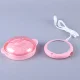 Апарат для нагрівання воску з силіконовою чашею Silicon Wax Warmer CL 2208 Воскоплав Рожевий