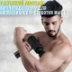 Ручний м'язовий масажер для тіла з 6 режимами та насадками Fascial Gun RH-320