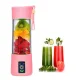 Пляшка-блендер на акумуляторі для коктейлів та смузі Juice Cup USB 380 мл Блендер для приготування напоїв
