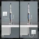 Електричний проточний кран-водонагрівач Water Heater Кран бойлер з дисплеєм та нижнім підключенням