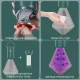 Портативна сушарка для одягу Portable Clothes Dryer Mini Електросушарка для білизни з таймером