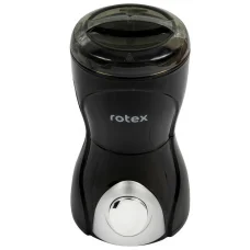 Електрична роторно-ножева кавомолка для кави на 150 Вт ROTEX RCG06 Black Кавомолка для кави та спецій