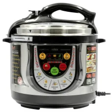 Мультиварка електрична ROTEX REPC53-B 900W Скороварка багатофункціональна з 10 програмами приготування