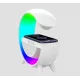 Настільний смарт світильник-нічник G-Smart RGB G-500 Лампа-нічник з Bluetooth-колонкою та бездротовою зарядкою